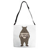 i need a hug Adjustable Strap Totes