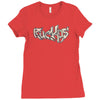 ruckus tag Ladies Fitted T-Shirt
