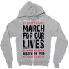 March For Our Lives Zipper Hoodie