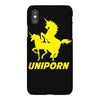 uniporn funny t unicorn comic porn horse myth ride canter animal iPhoneX Case