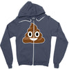pile of poo Zipper Hoodie
