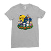 peanuts gang Ladies Fitted T-Shirt