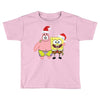 spongebob squarepants and patrick christmas Toddler T-shirt