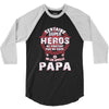 papa heros 3/4 Sleeve Shirt