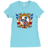 roger america Ladies Fitted T-Shirt