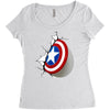 SIMPLE NICE Women's Triblend Scoop T-shirt