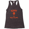 halloween happy hallowine Racerback Tank