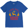 This Girl Loves Her Doberman Pinscher V-Neck Tee