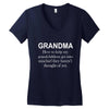 grandma Women's V-Neck T-Shirt