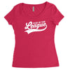 i'm out of your league Women's Triblend Scoop T-shirt