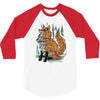 polygon fox graphic 3/4 Sleeve Shirt
