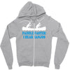 paddle faster i hear banjos Zipper Hoodie