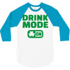 drink mode on (2) 3/4 Sleeve Shirt