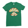 Pizza Slice Ladies Fitted T-Shirt