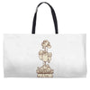 shrine of the silver monkey Weekender Totes