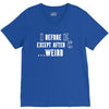 i before e except after c V-Neck Tee