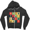 family of thrones Zipper Hoodie