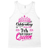 Celebrating With the 7th Birthday Queen Tank Top