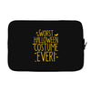 worst halloween costume ever bats Laptop sleeve