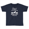 chill hungry wolf Toddler T-shirt