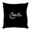 smile Throw Pillow