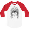 chief kitty 3/4 Sleeve Shirt