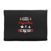 first grade christmas crew Accessory Pouches
