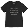 too lazy to get a halloween costume V-Neck Tee