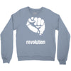 power to the people fist revolution Crewneck Sweatshirt