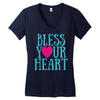 bless your heart Women's V-Neck T-Shirt