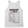 August Girl Facts Virgo Tank Top