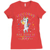 Unicorns are born in May Ladies Fitted T-Shirt