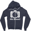 oh shoot camera Zipper Hoodie