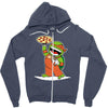 michelangelo's pizza Zipper Hoodie
