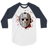 jason voorhees mask 3/4 Sleeve Shirt