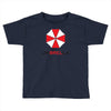 resident evil logo umbrella corporation zombie videogames Toddler T-shirt