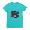 THE BEST DAD Ladies Fitted T-Shirt