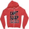 can't sleep clowns show up Zipper Hoodie