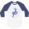 jake paul blue 3/4 Sleeve Shirt