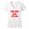 cool story bro tell it again Women's V-Neck T-Shirt