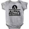 alpha female Baby Onesie