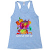 earth day every day Racerback Tank
