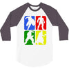 4 Super Hero 3/4 Sleeve Shirt