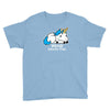 sad unicorn Youth Tee