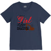 Just A Girl In Love With Her Heavy Equıpment Operator V-Neck Tee