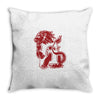 house of lion Throw Pillow