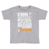 Strong Independent Motivated Sagittarius Toddler T-shirt