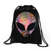 Psychic Alien Galaxy Drawstring Bags