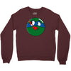 who watches the pizza Crewneck Sweatshirt