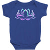 hologram lotus Baby Bodysuit